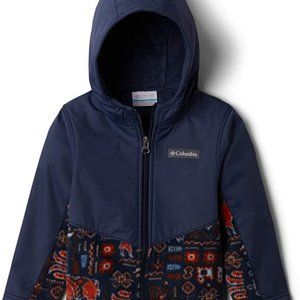 Columbia Fleece Steens Mountain Overlay Hooded Jacket